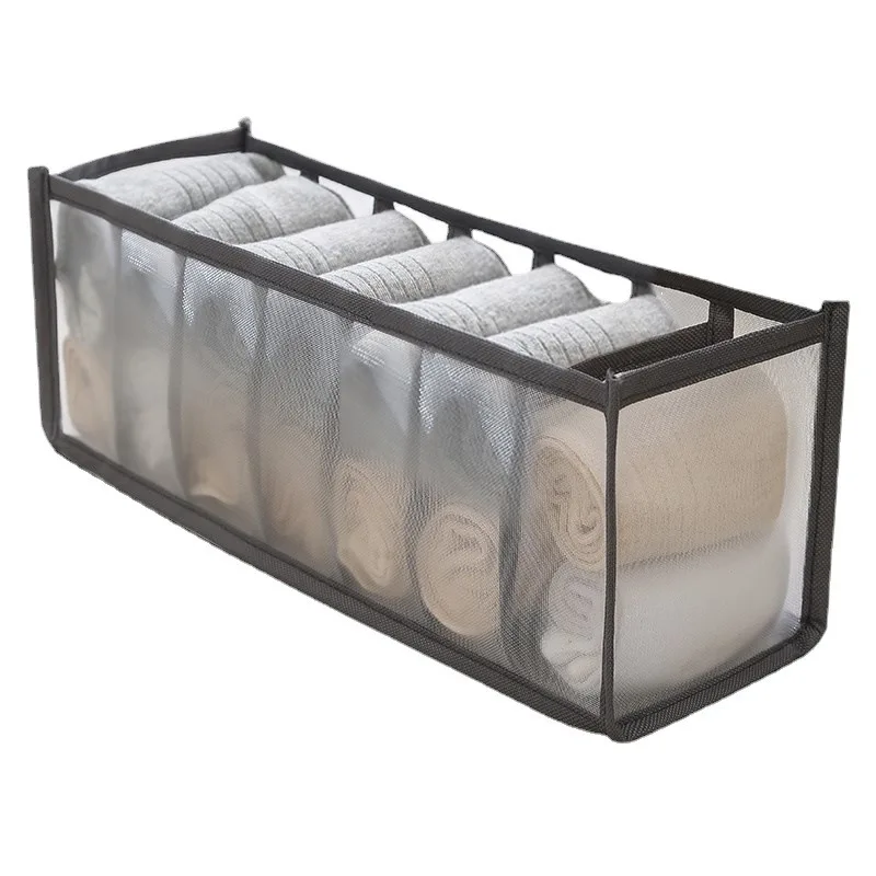 Underwear Organizer Boxes Wardrobe Drawer Divider Clothes Storage Box For Folding Panty Scarfs Socks Bra Clothes Organize
