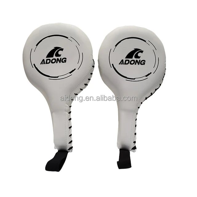 Factory wholesale price Boxing equipment Hand Target MMA Martial Thai Kit Black Karate Taekwondo Training Punch Ping-Pong Pads