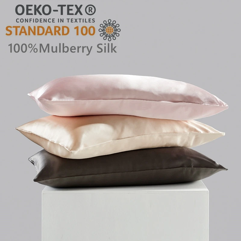 Customized Gift Box Package 100% Mulberry Silk Pillowcase eye mask and scrunchies set