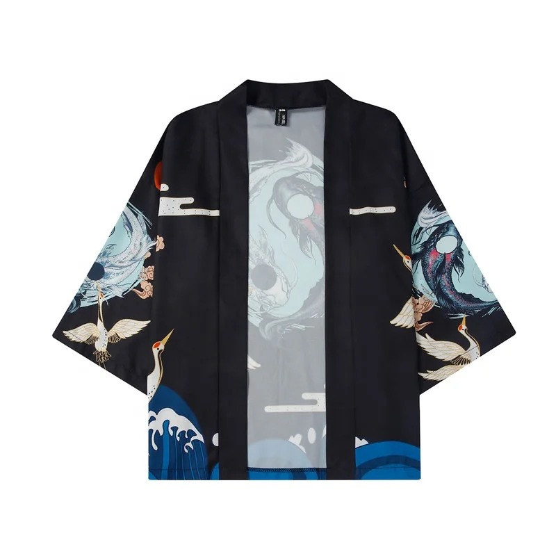 Custom Unisex Traditional Carefully Sewn Sublimation Japanese Happi Coat