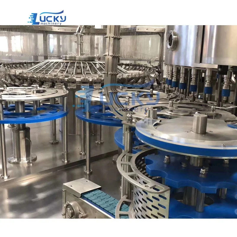 Complete Fruit bottle juice filling sealing machine / juice bottle liquid filling production