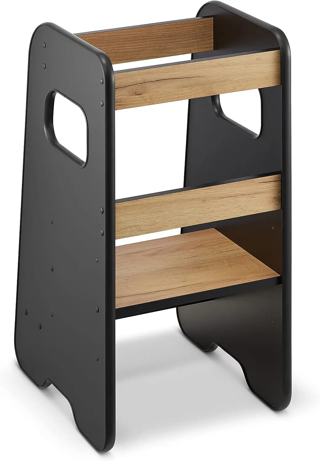 LM KIDS montessori learning tower babies and kids adjustable helper stool safety learning tower for toddler