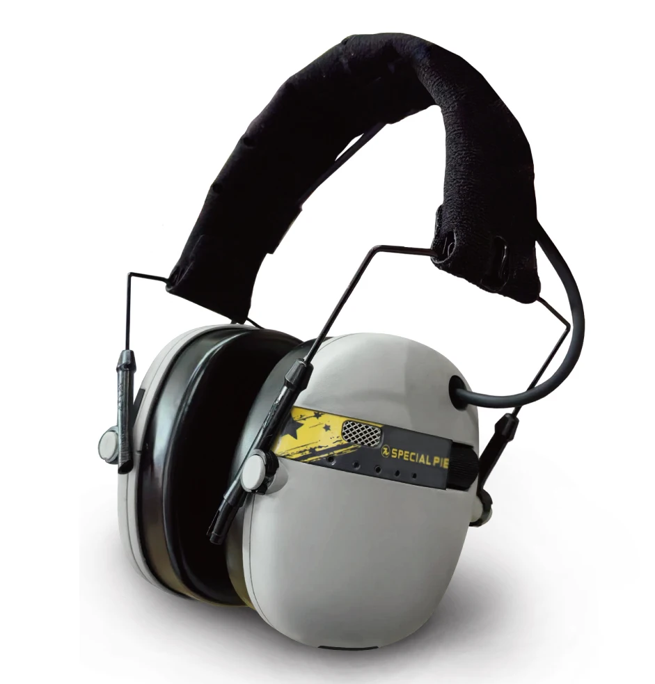 Noise Reduction Headphones Shooting Protective Earmuffs premium gel material Folding Design support Bluetooth connect to phone