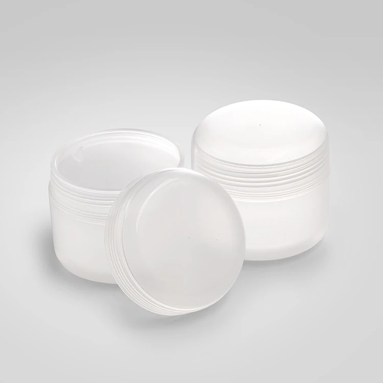 200g arc plastic jar hair mask cleaning mud film bath salt skin care product packaging plastic empty cream jar