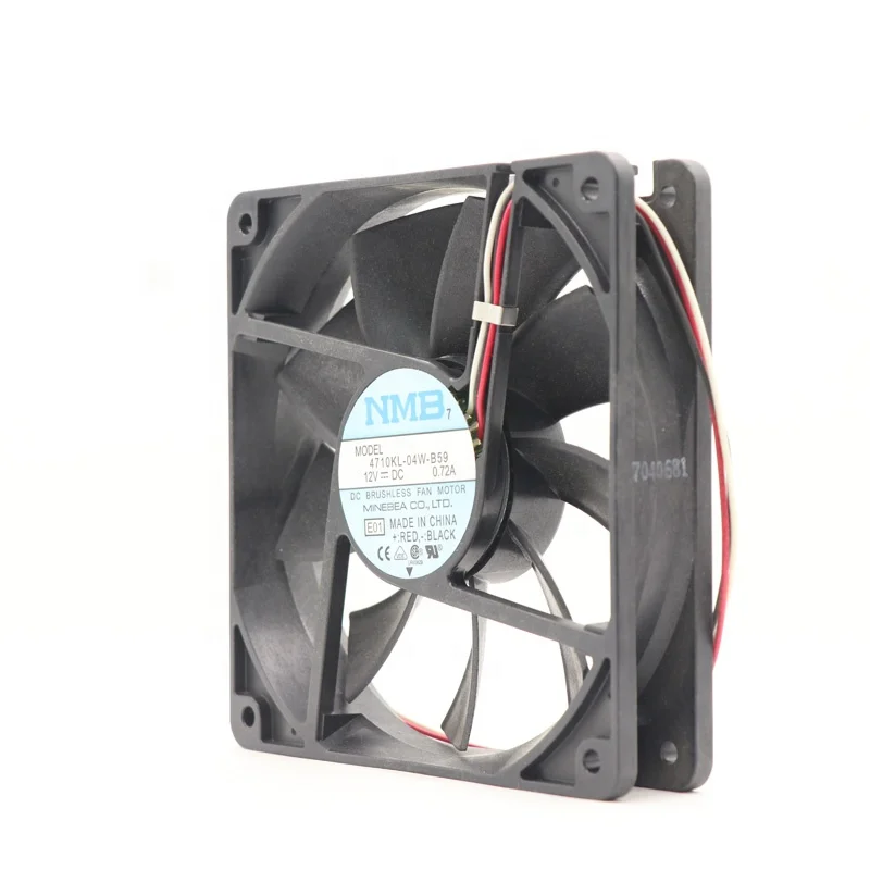 NMB 12В DC 0.72A 4710KL-04W-B59 12 см 120x120x25 мм 12025 95CFM 2800 об/мин инвертор торможение сигнал сигнала осевой охлаждающий вентилятор