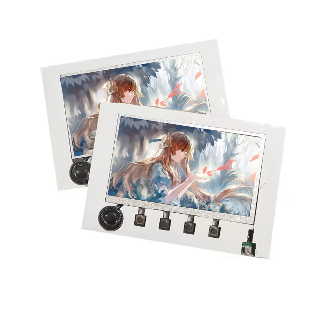 New design 7 inch display module lcd screen digital video brochure card components for advertising promotion