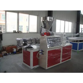 Twin Screw Plastic extruder for PVC Sheets in China