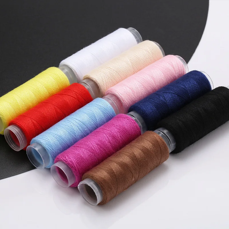 12pcs/box 150M Spools White Sewing Threads for Polyester Thread Clothes Hand & Embroidery Needlework Supplies