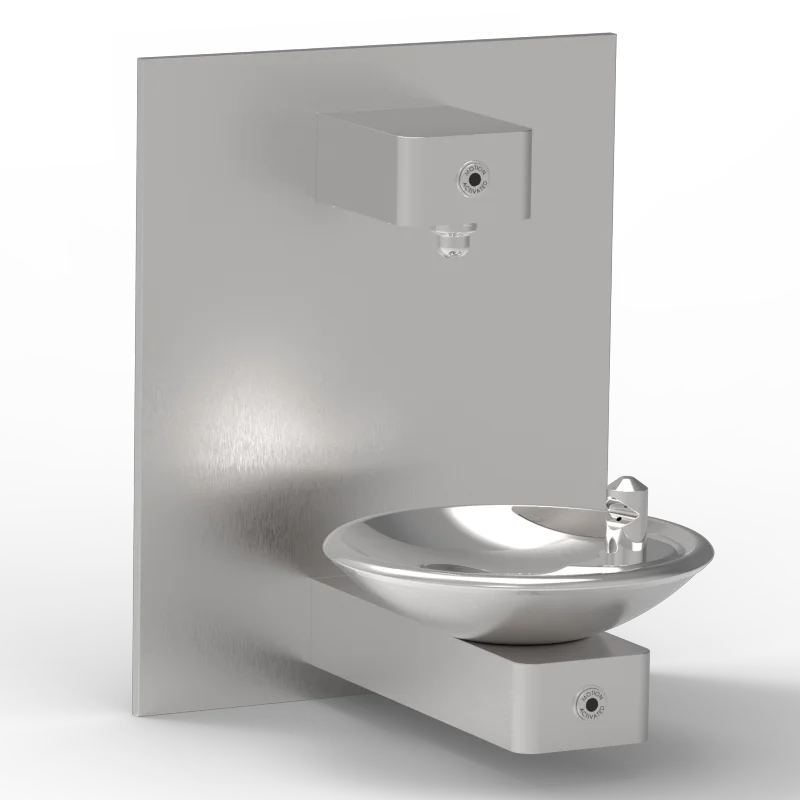 TB9-1FS2 Wall Mount ADA Motion Activated Fountain And Bottle Filler touchless bottle filling station and fountain