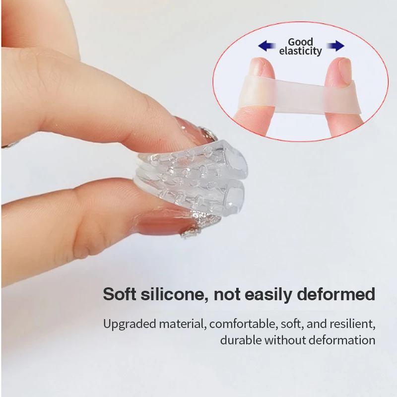 Wholesale small toe protective sleeve with breathable silicone toe protection, separated toe wear, anti wear joint softening