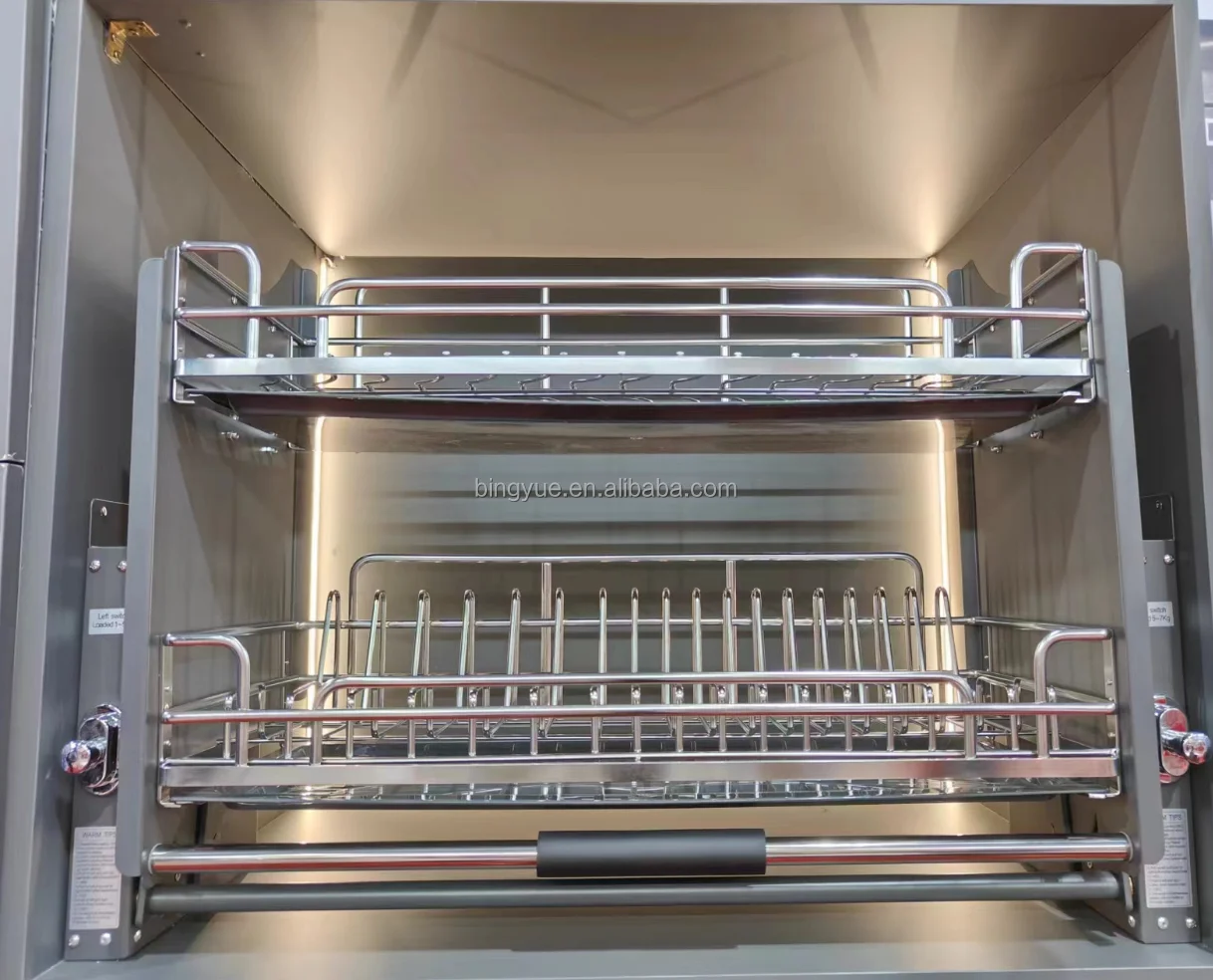 Овальная корзина для выдвижного подъема из нержавеющей стали