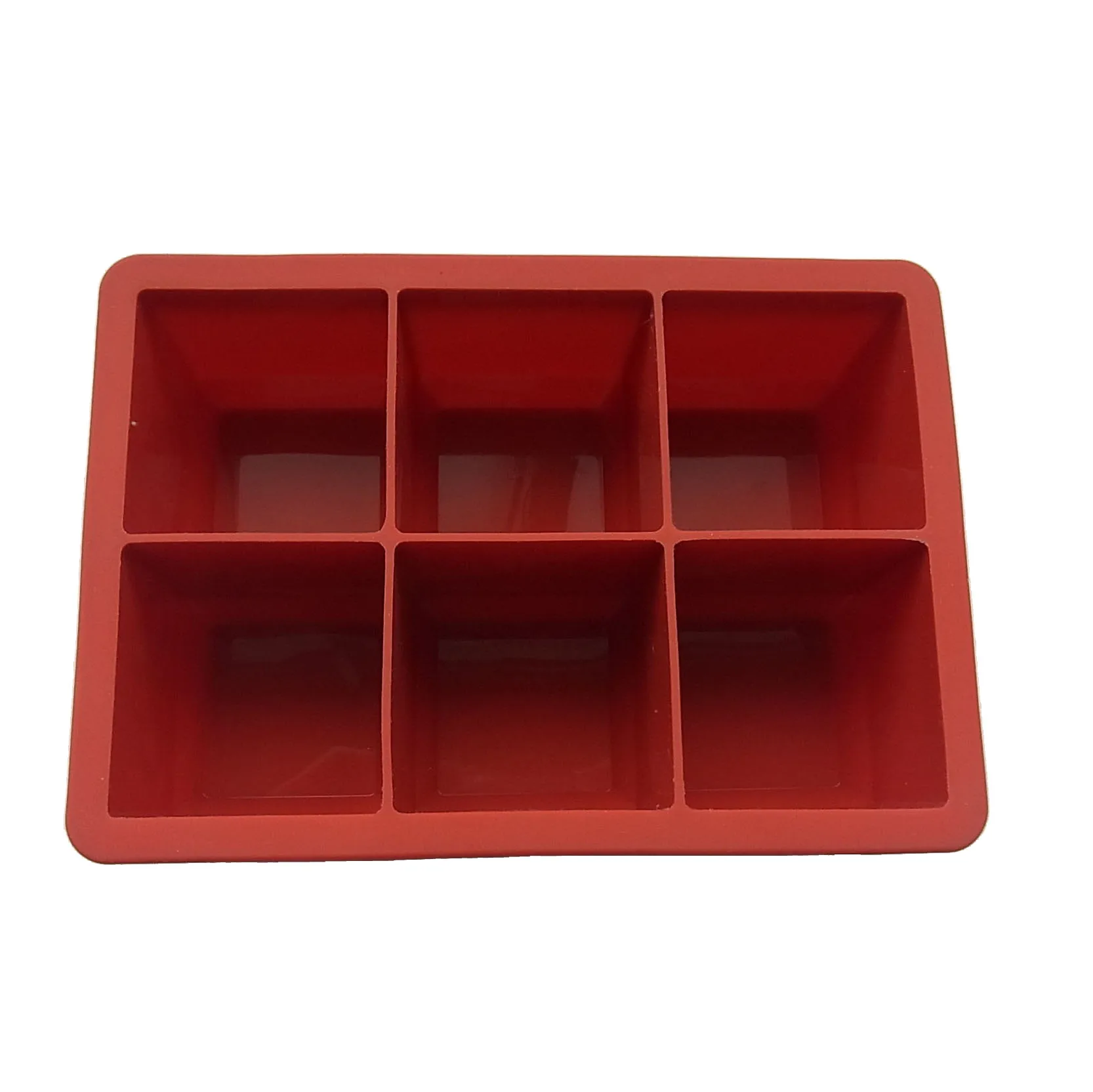 Large Ice Cube Tray - 2 Pack - 2 Inch Cubes Keep Your Drink Chilled For Hours Without Diluting It