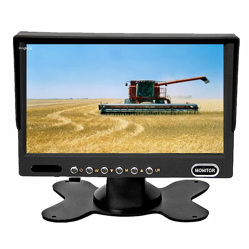 Night Vision Vehicle Car Reverse Camera Rearview Monitor Video Car Security System For Excavator Farm Tractor Agricultural
