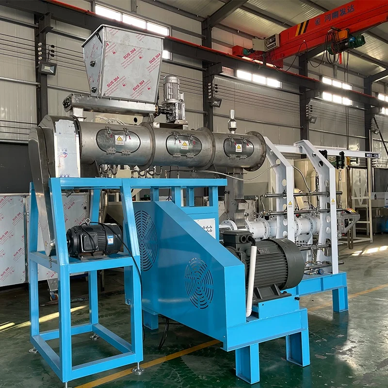 Feed processing machines animal/pet/dog/cattle/fish food extruder
