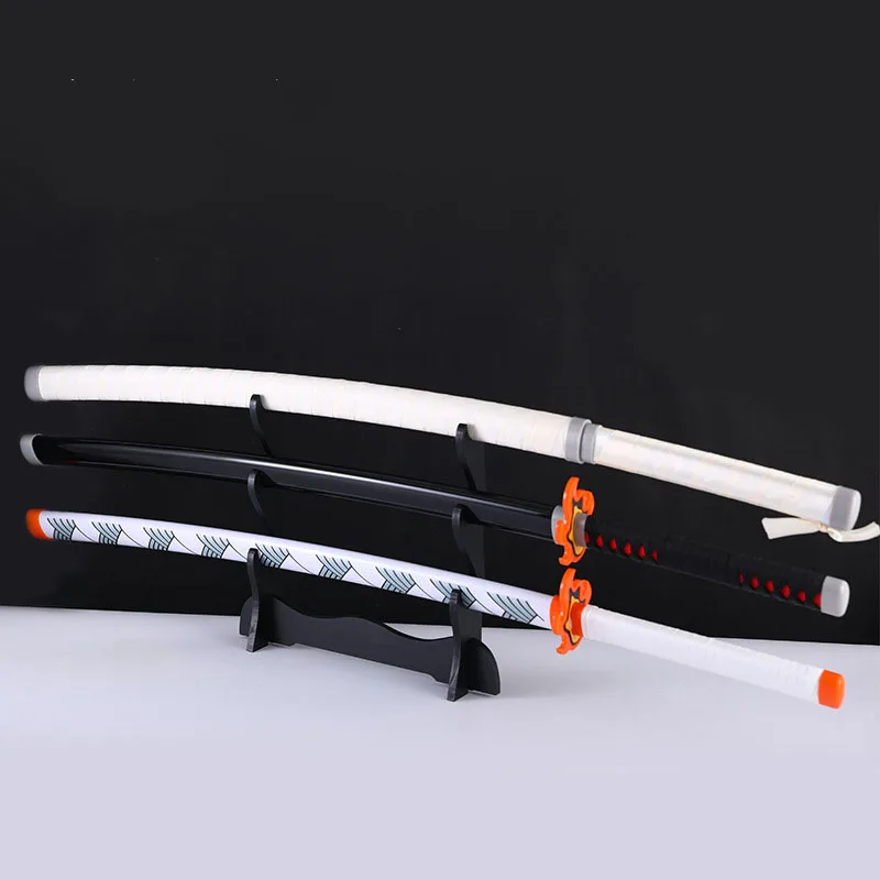 Cartoon Anime Ghost Slayer Day Wheel Knife Cos Weapon Prop Simulation Wooden Knife