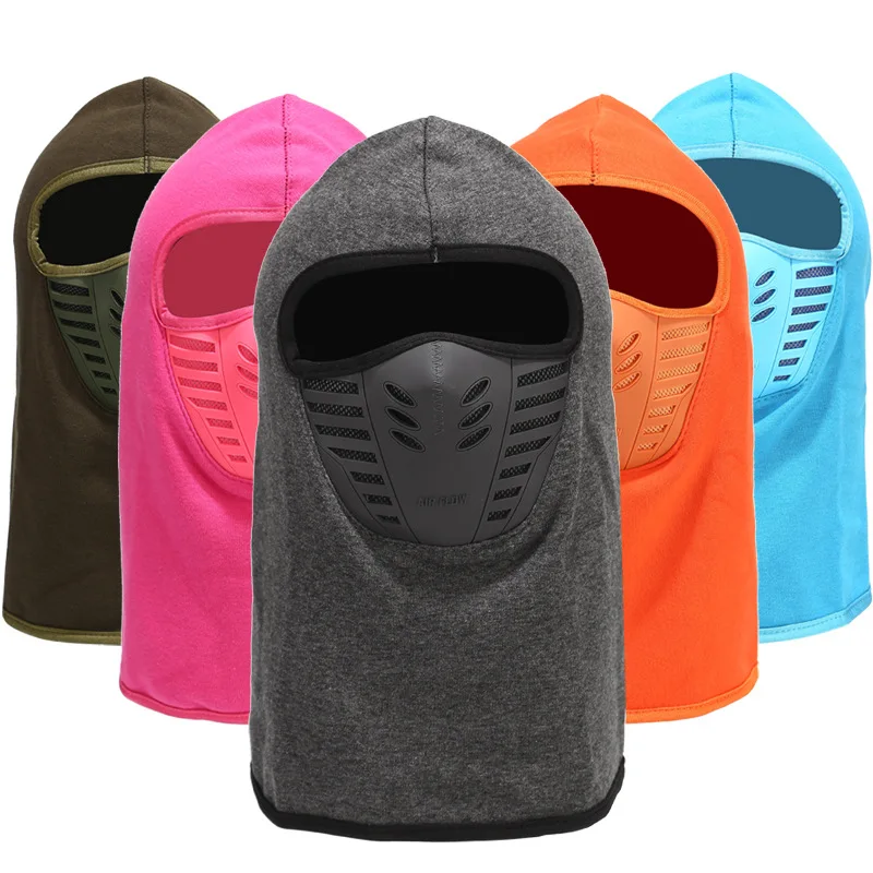 Outdoor Sports Bike Bicycle Skateboard Motorcycle Ghost Ski Riding Hat blank black custom balaclava for men