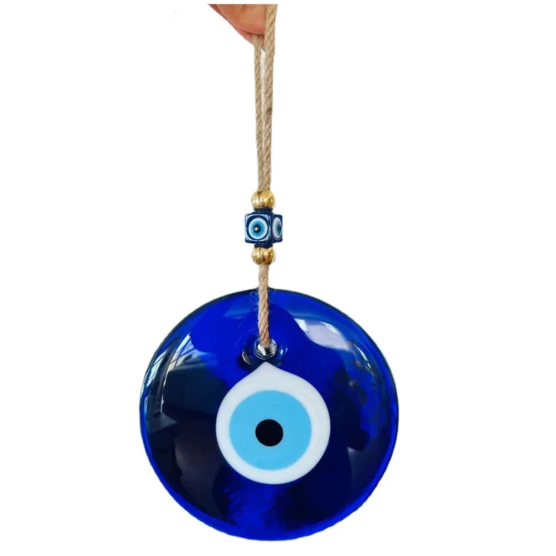Turkish Greek Ojo Turco Protection Talisman Lucky Glass Evil Eye Charm for Birthday Amulet