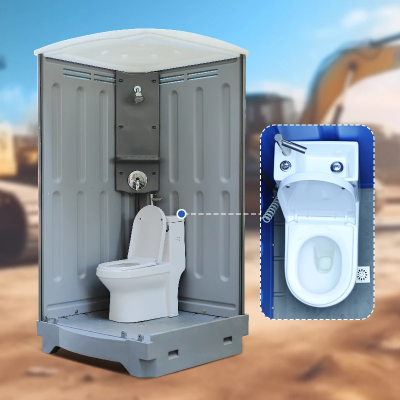 portable toilet manufacture double layer portable bathroom event toilet movable prefab portable toilet for outdoor