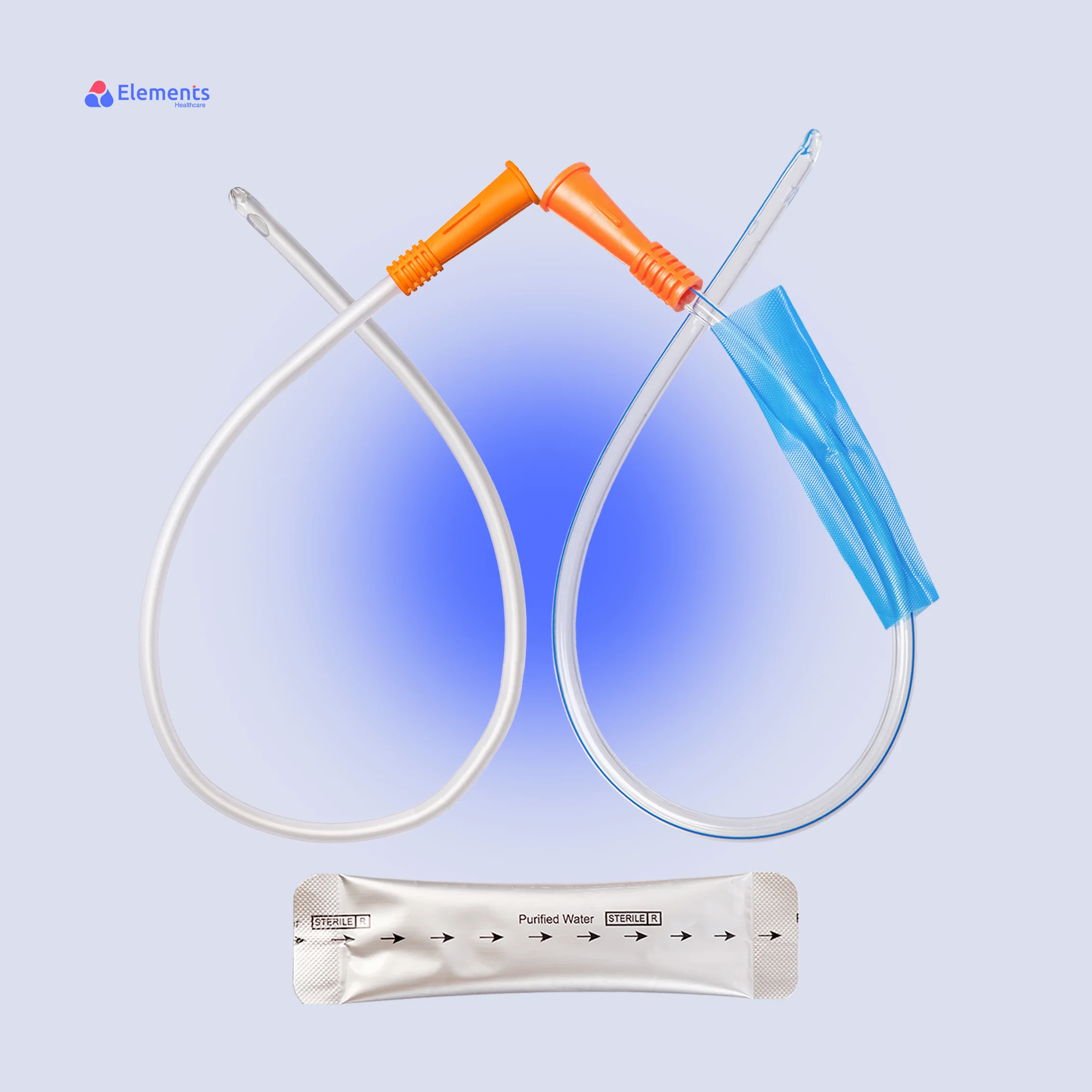 Factory disposable Price Sterilized PVC Nelaton Catheter Urethral Nelaton Catheter