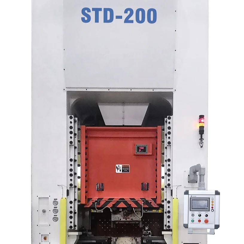 
STD-200 Automatic Sheet Metal Punching Press Curtain Eyelet Mechanical 