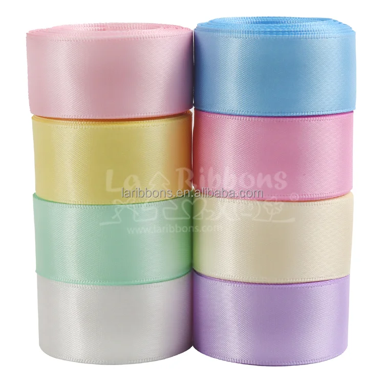 Factory direct wholesale double face satin ribbon roll
