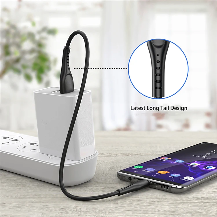 Tpe  Usb 2.0 Type C Usb Cable Fast Charging Data Transfer Usb Data Cable Charger