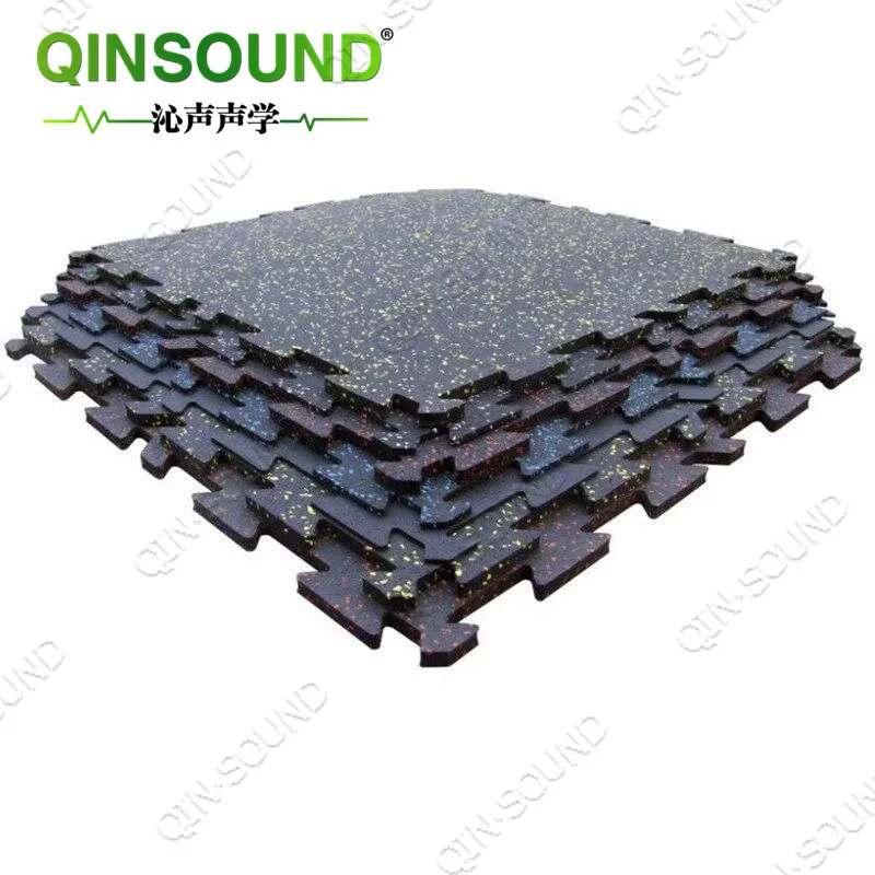Construction Site Soundproof Material Vibration Absorption Floor Mat