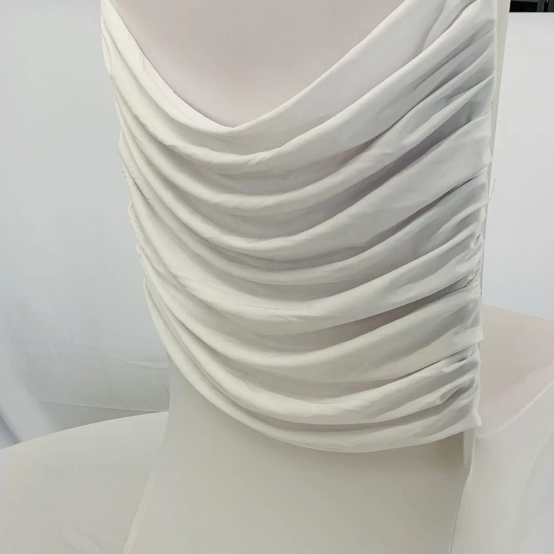 Banquet Wedding Party Dining Decoration White Spandex Universal Chair Covers