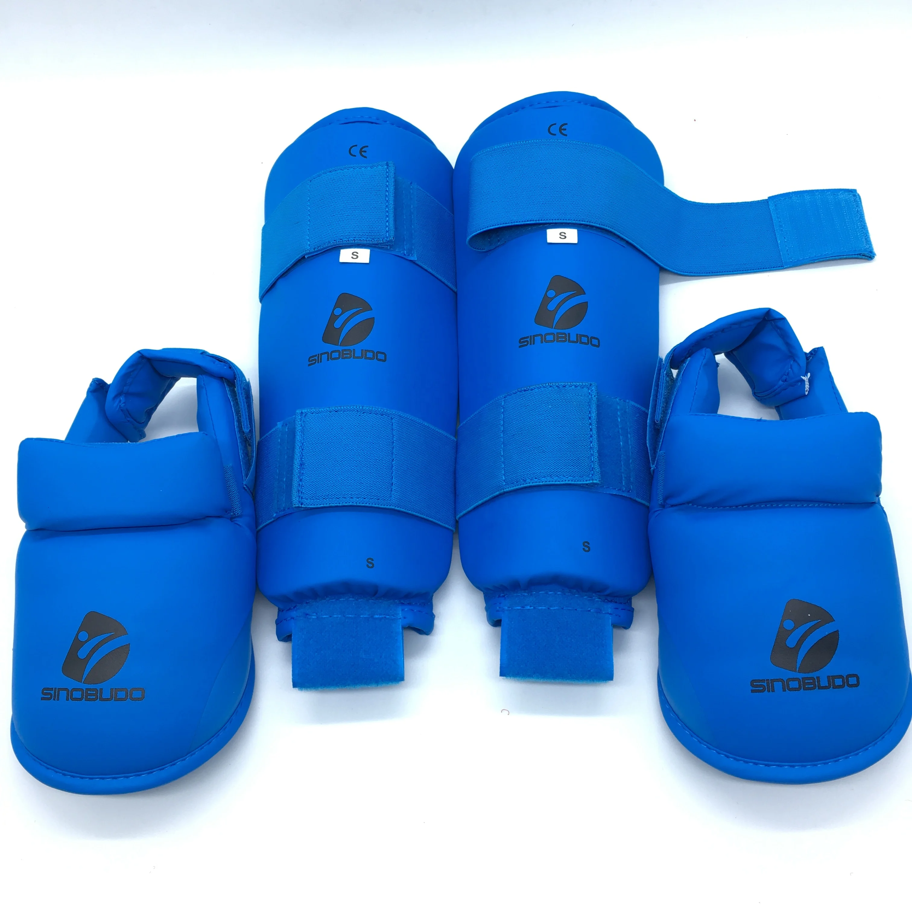  WKF одобренный Karate shin и instep guard оборудование для каратэ защита ног