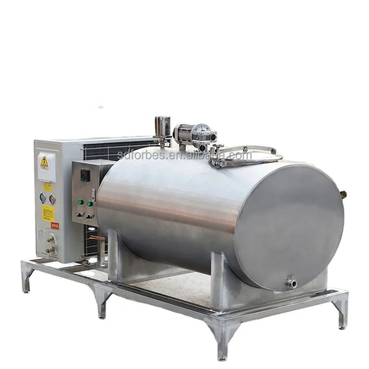 100 300 500 600 1000 1500 Liter Milk Cooler Machine Milk Cooling Tank  Milk Cooling Tank Equipment