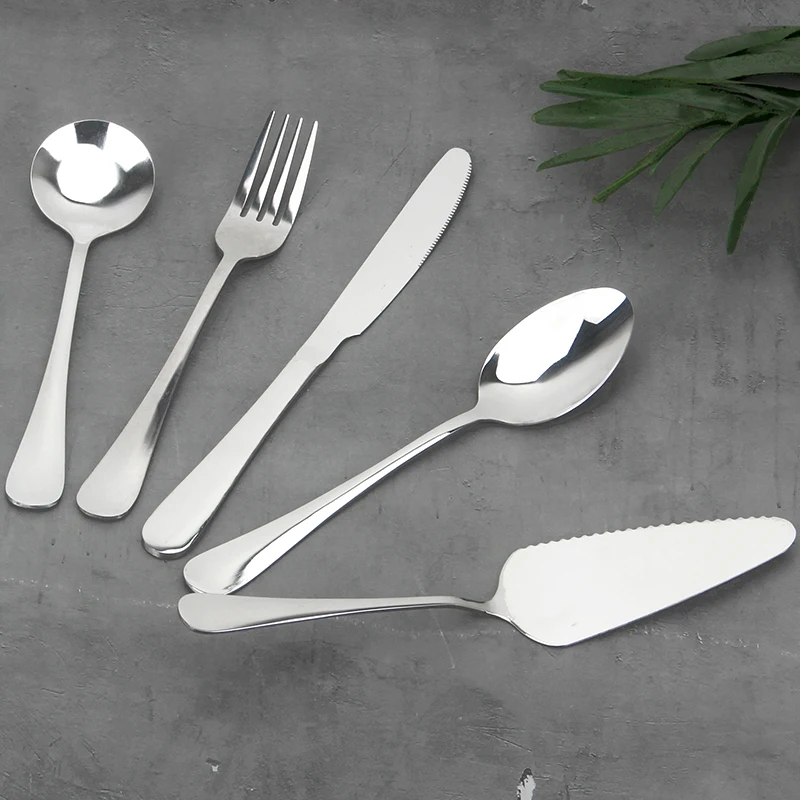 
Stainless steel cutlery knife/fork/spoon set 