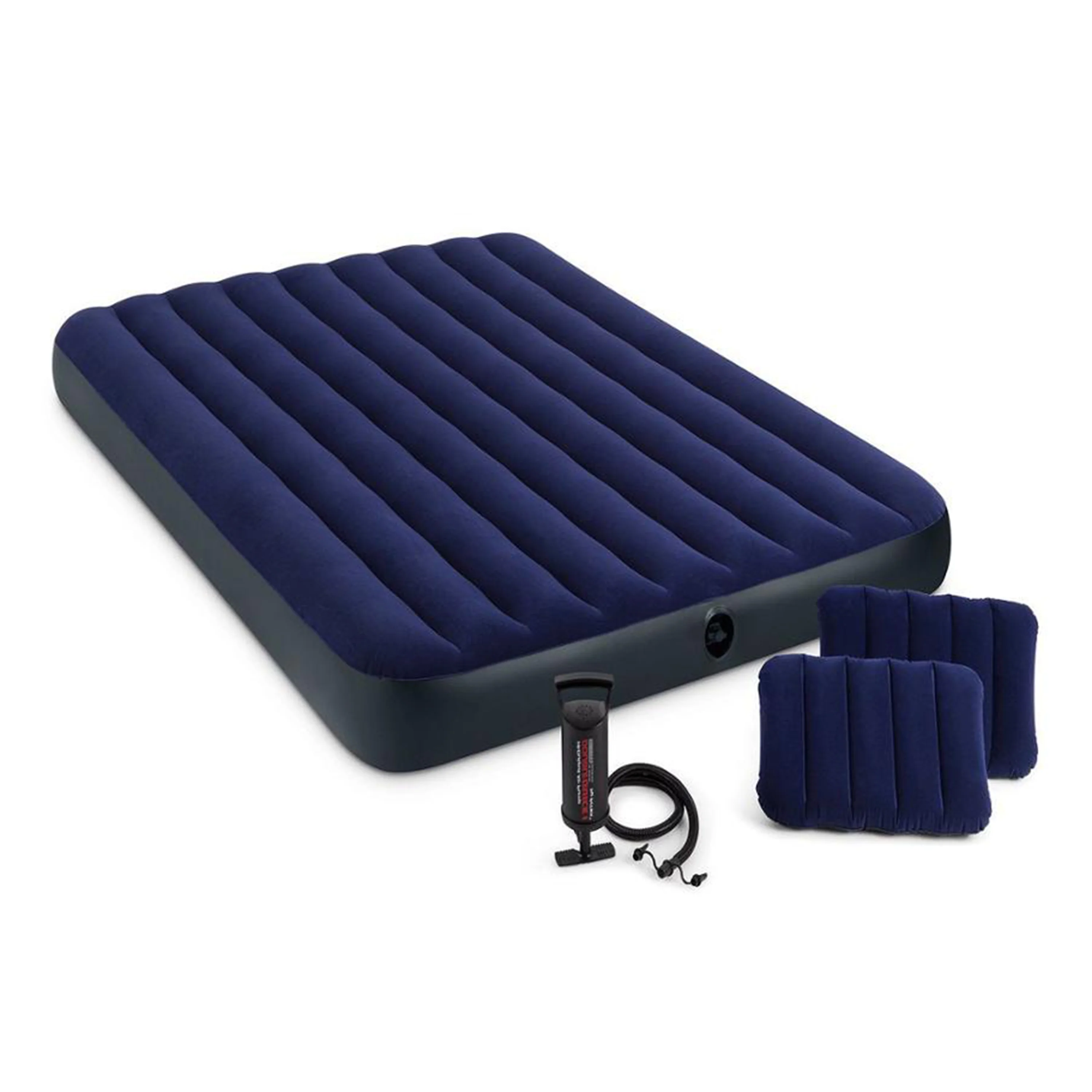 Intex 64755 Wholesale Folding Outdoor Camping Large Air Mattress Double Bed King Size Mattress