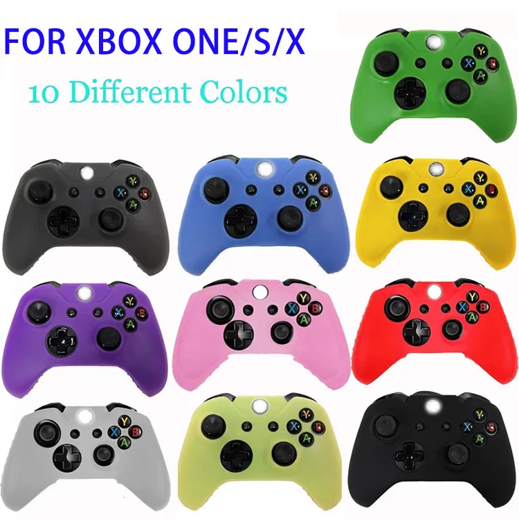 Anti-Slip Anti-Scratch Dustproof Silicone Protective Skin Cover Case For Xbox One Controller Joystick
