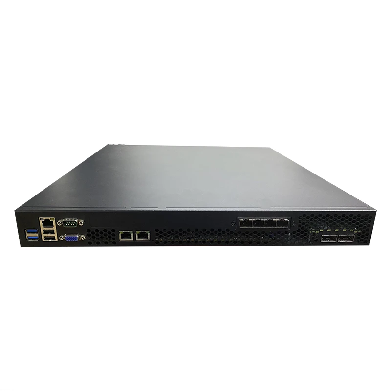 1U Rackmount  X86 Intel Network Security Firewall Router Appliance Computer Server 2 LAN for Gateway