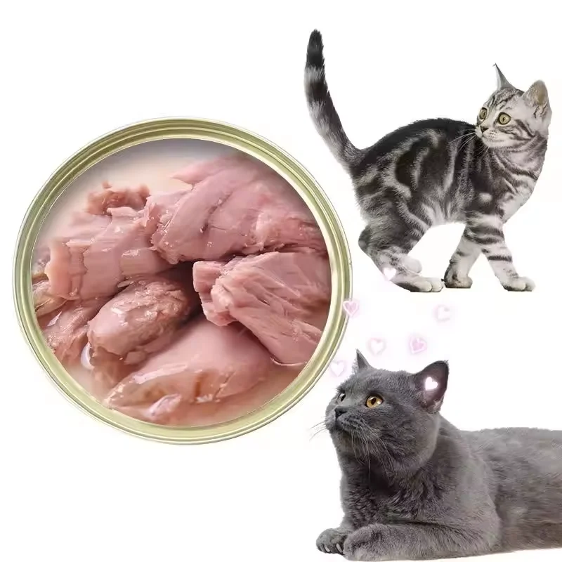EASA Top Selling canned cat staple food Chicken/Pumpkin Flavor cat wet food Canned Pet Food