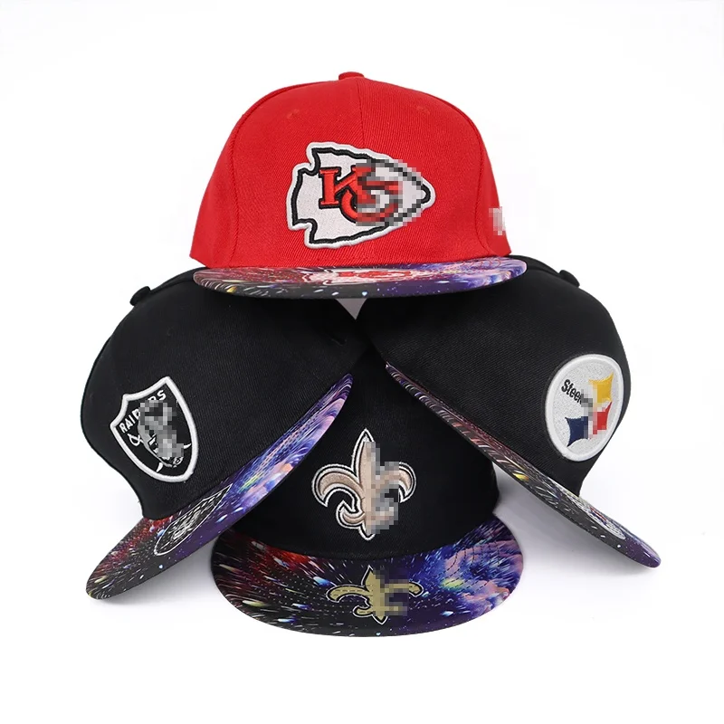
2021 New Design Cool NFL All Teams Football Basketball Cortical Fashion Sport Snapback Hats 