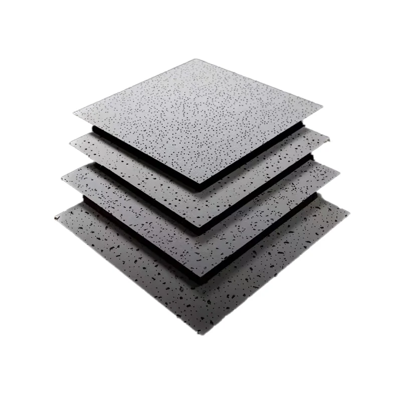 Decorative Insulation Acoustic Panel Fiber Mineral Wool Ceiling Board