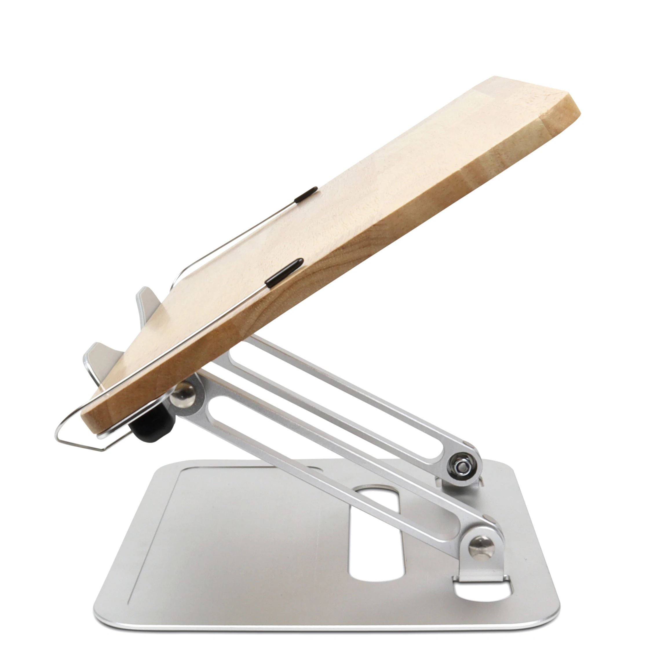 Easy to carry wooden reading stand recipe stand vertical adjustable