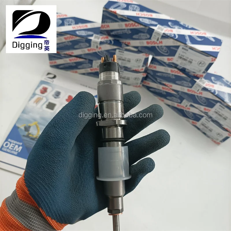 DIGGING Original Best quality Diesel Engine Part Fuel Injector 0445120236 4940170 3973060 5263308 for Cummins QSL9