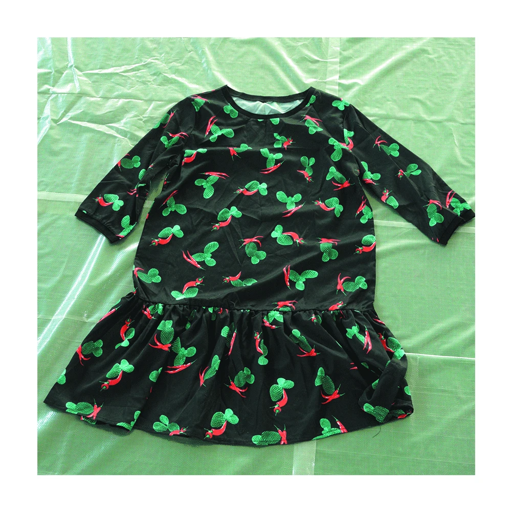 Cwanckai Wholesale Fashion Female Dresses Used Clothes, Cheap Price Various Styles Used Clothes For Women Long Dresses