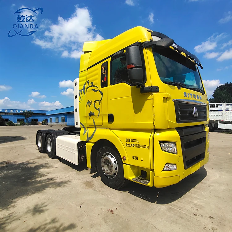 Широко используемый 10 колеса 430hp 440hp сжатого природного газа SINOTRUK SITRAK 6x4 седельный тягач с новыми кабины