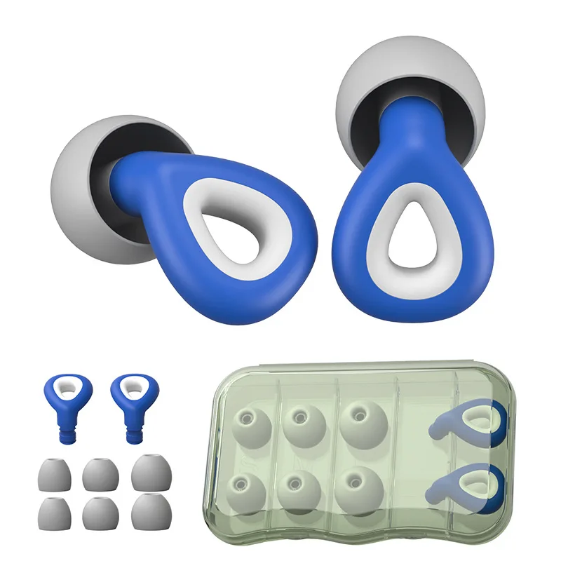 High quality noise-proof earplug in student dormitory sleeping earplugs silicone comfortable earplugs