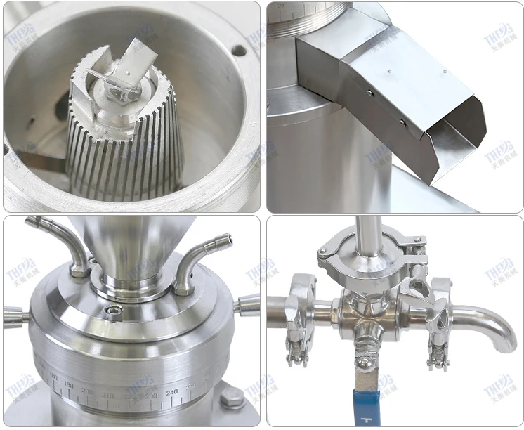 Commercial Cocoa Bean Grinder Colloid Mill Cocoa Nibs Grinding Milling Machine Cacao Butter Machine