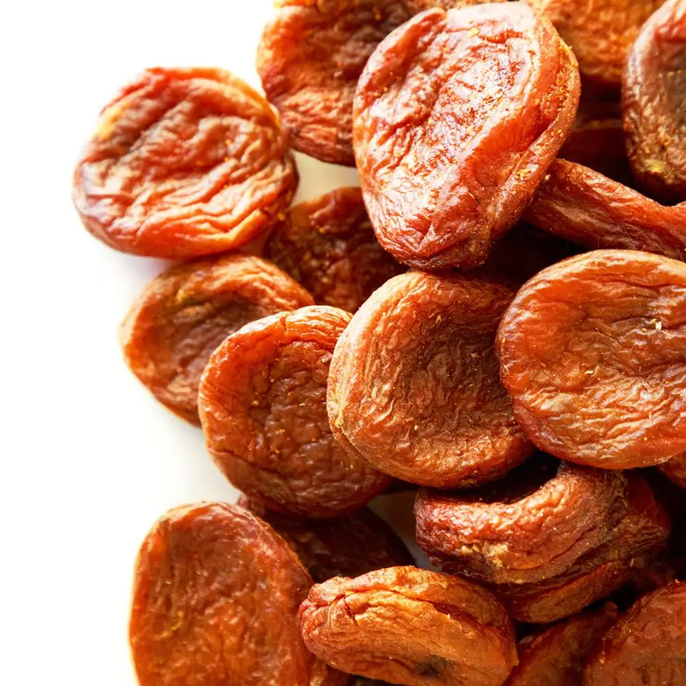 
Sweet organic dried apricot snack 