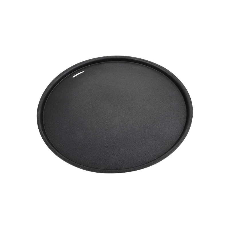 Pinniu Korean barbeque non stick roasting pans non-stick bbq grill plates round pan for restaurant charcoal gas electric grill