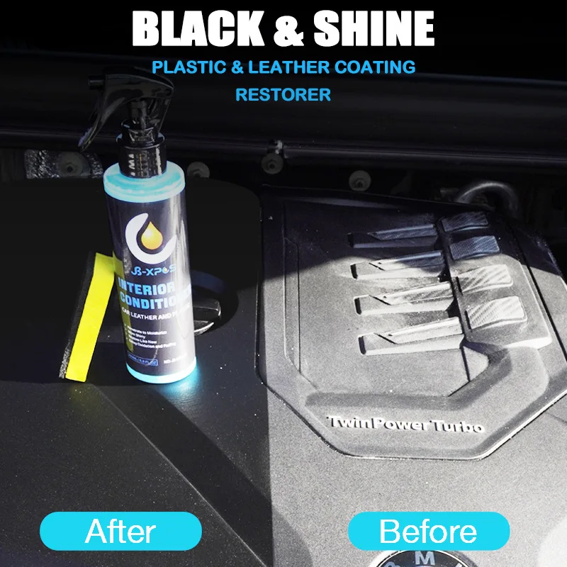 OEM Auto car interior coat plastic leather polishing refresh agent JBXPCS-3 Interior Refreshing agent  cleaner
