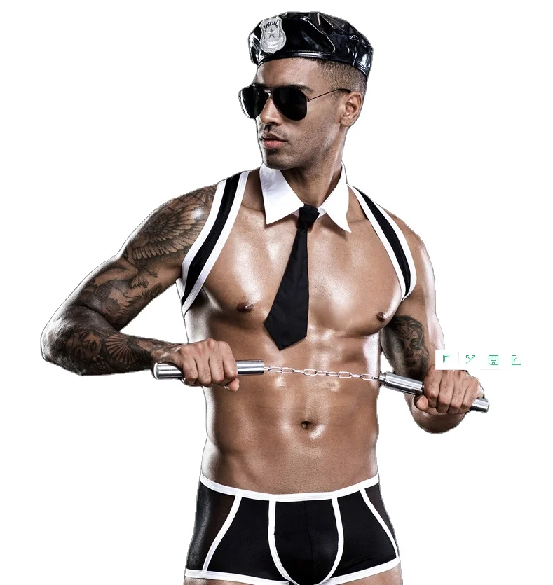 Сексуальное мужское сексуальное нижнее белье Jsy, сексуальная униформа для геев в европейских и американских ночных клубах