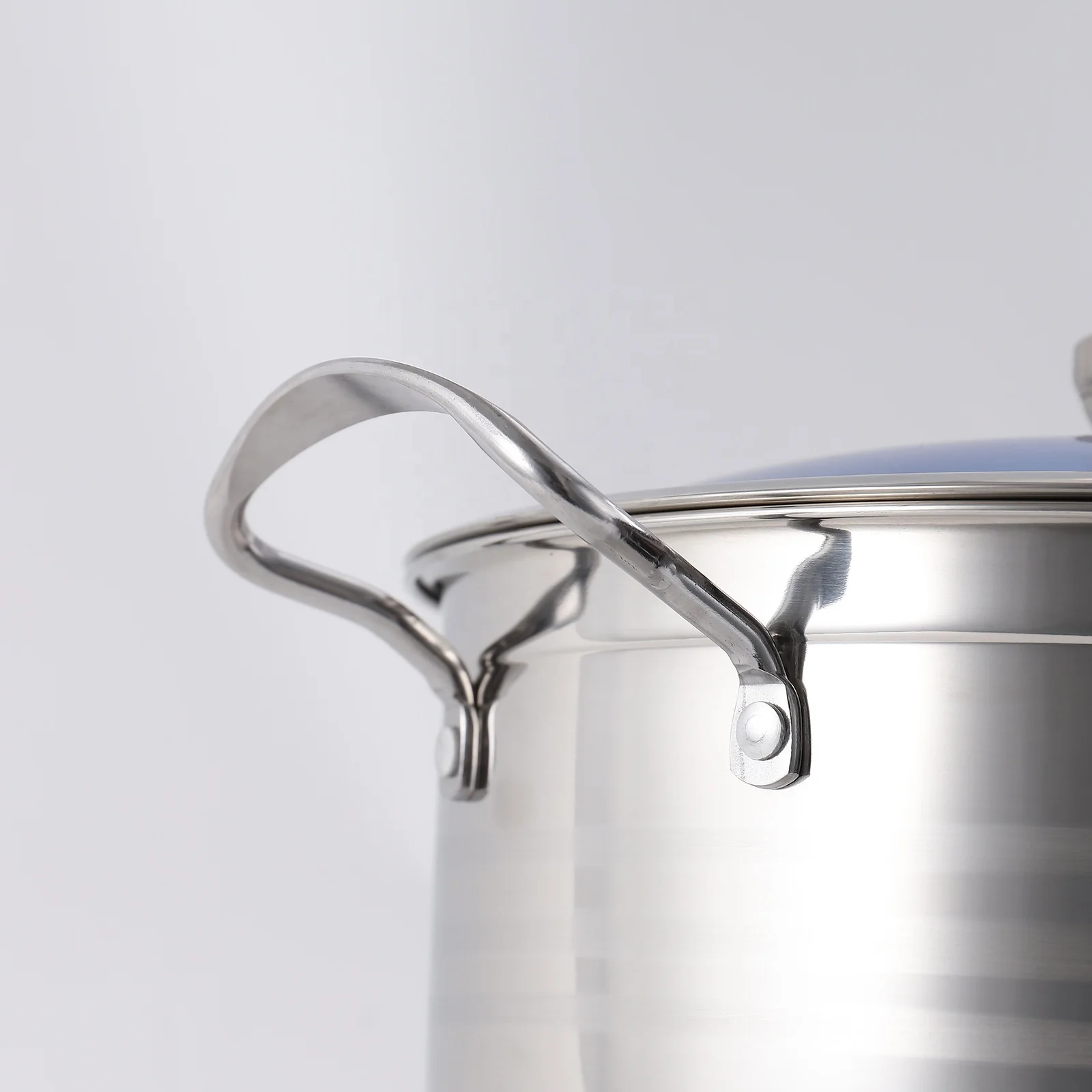 Wholesale Classic Korean Design 14/10/6 Piece Stainless Steel Kitchen Ware Set Includes Stock Pot for Cooking Milk and Soup