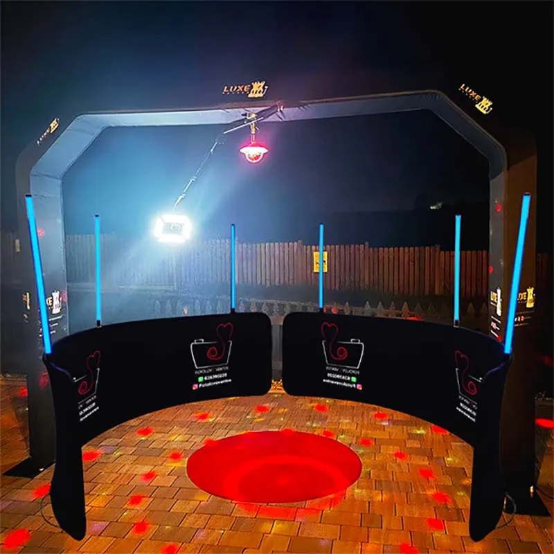 Sky Sharing Station For Overhead Photo Booth Private Products Rotating Machine For Events 360 Degree Rotating Camera Slider Yiwu