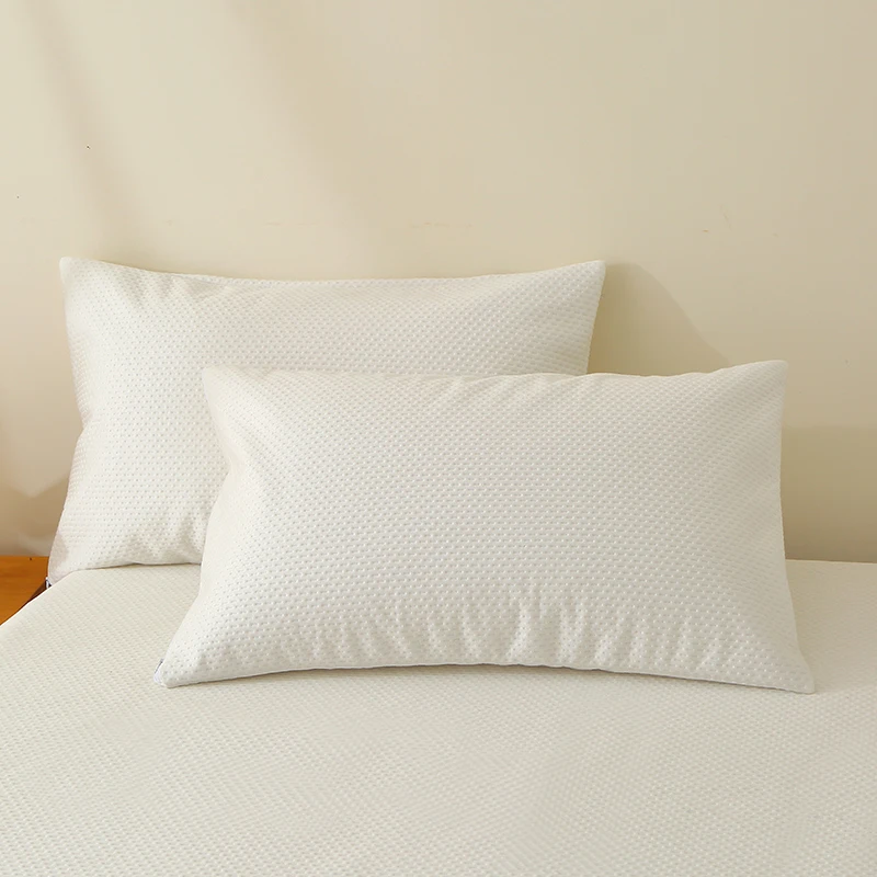 2 pieces sets 50*65/50*70/50*75/50*90cm queen king bamboo fiber waterproof pillowcase set with zipper